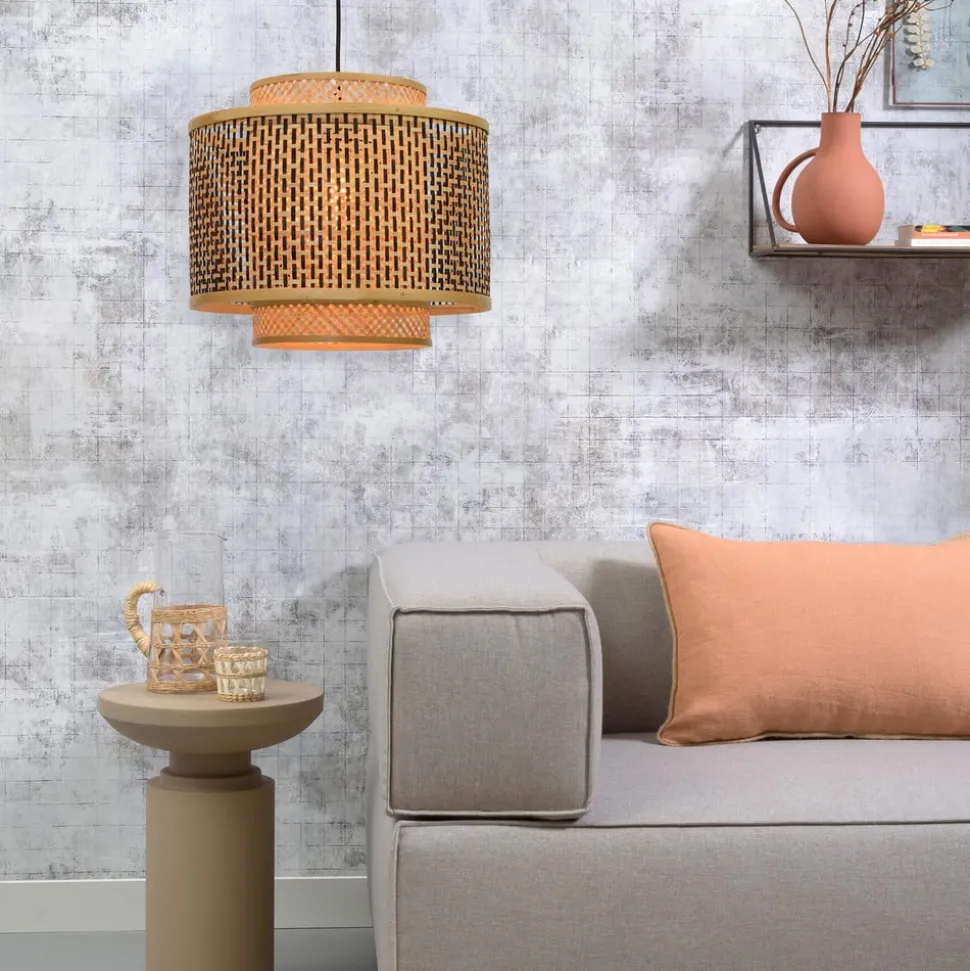 GOED & MOJO Bhutan bamboe hanglamp Ø 40 cm