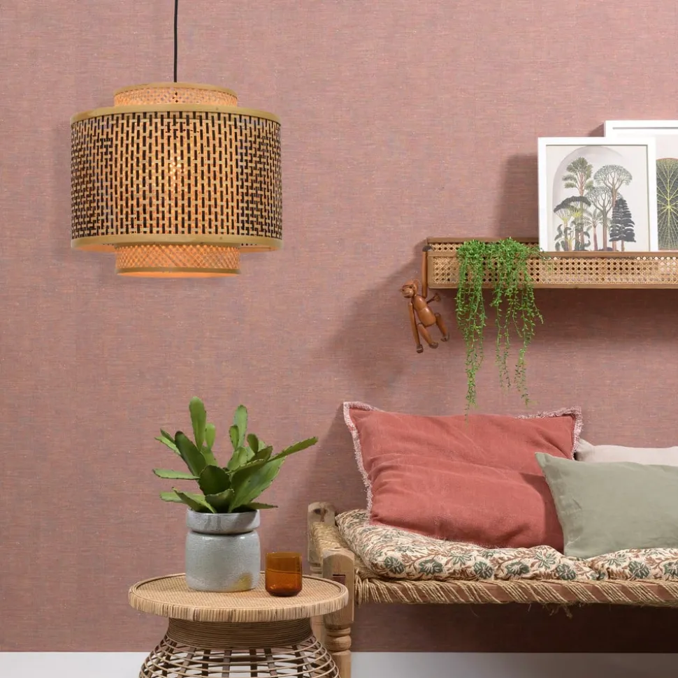 GOED & MOJO Bhutan bamboe hanglamp Ø 40 cm