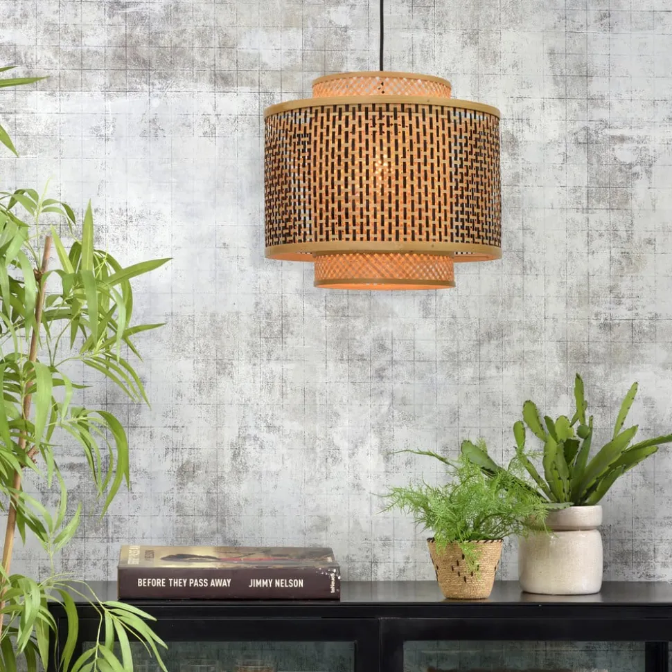 GOED & MOJO Bhutan bamboe hanglamp Ø 40 cm
