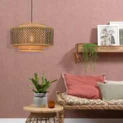 GOED & MOJO Bhutan hanglamp van bamboe Ø 50 cm