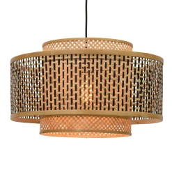 GOED & MOJO Bhutan hanglamp van bamboe Ø 50 cm