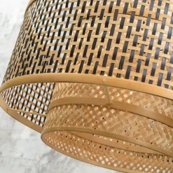 GOED & MOJO Bhutan hanglamp van bamboe Ø 50 cm