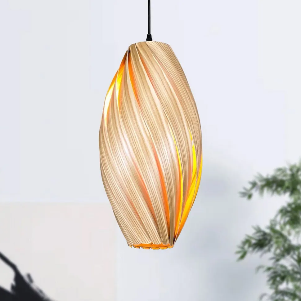 Gofurnit Ardere hanglamp, olijf, hoogte 50 cm