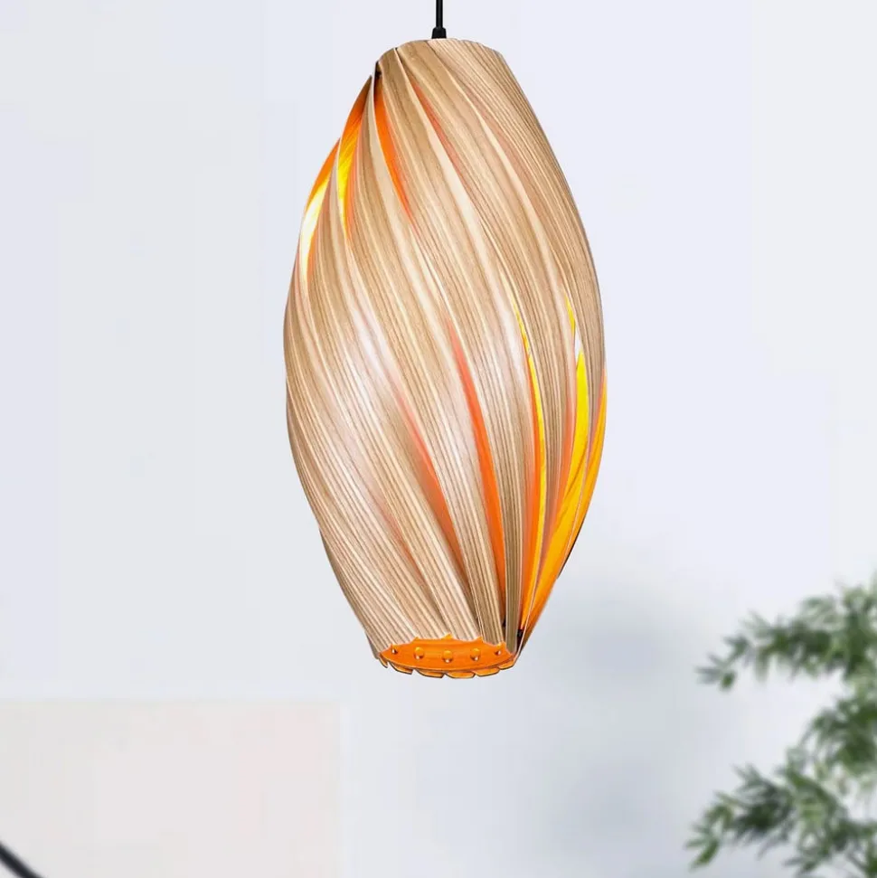 Gofurnit Ardere hanglamp, olijf, hoogte 50 cm