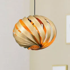 Gofurnit Serentia hanglamp, eiken, Ø 55 cm