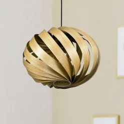 Gofurnit Serentia hanglamp, eiken, Ø 55 cm