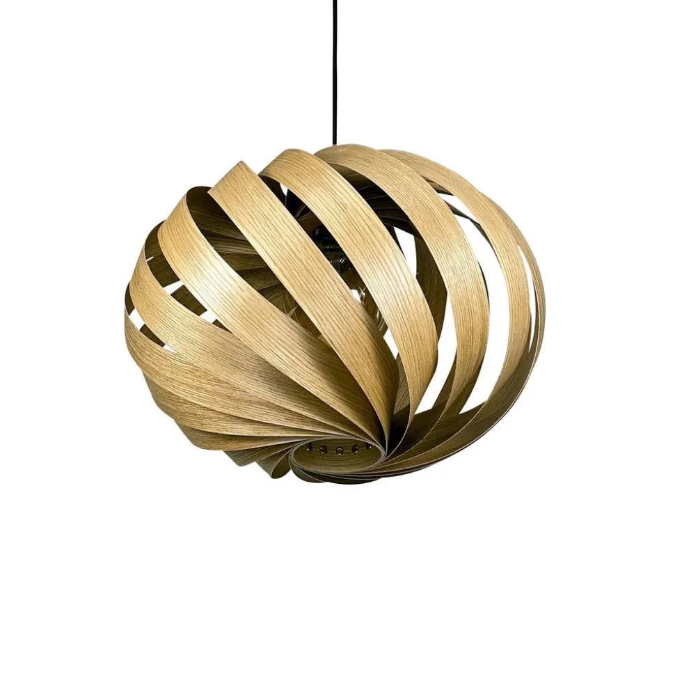 Gofurnit Serentia hanglamp, eiken, Ø 55 cm