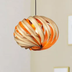 Gofurnit Serentia hanglamp, olijf, Ø 55 cm