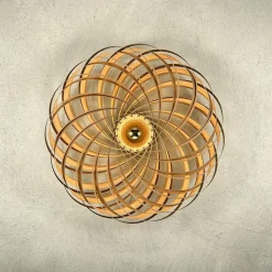 Gofurnit Veneria wandlamp, olijf, Ø 60 cm