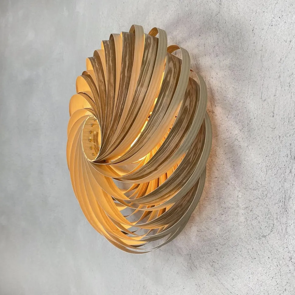 Gofurnit Veneria wandlamp, olijf, Ø 60 cm