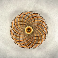 Gofurnit Veneria wandlamp, kersen, Ø 60 cm