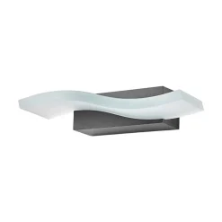 Golfvormige LED-buitenwandlamp Jirka