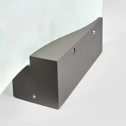 Golfvormige LED-buitenwandlamp Jirka