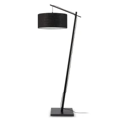 Good & Mojo Andes vloerlamp, zwart/zwart
