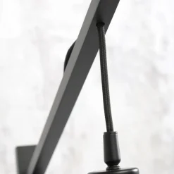 Good & Mojo Andes vloerlamp, zwart/zwart