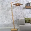 GOOD & MOJO Bali vloerlamp frame natuur Ø60cm