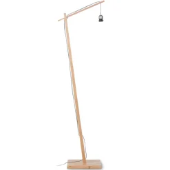 GOOD & MOJO Bali vloerlamp frame natuur Ø60cm