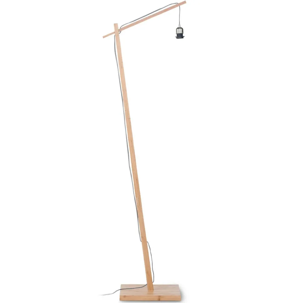 GOOD & MOJO Bali vloerlamp frame natuur Ø60cm