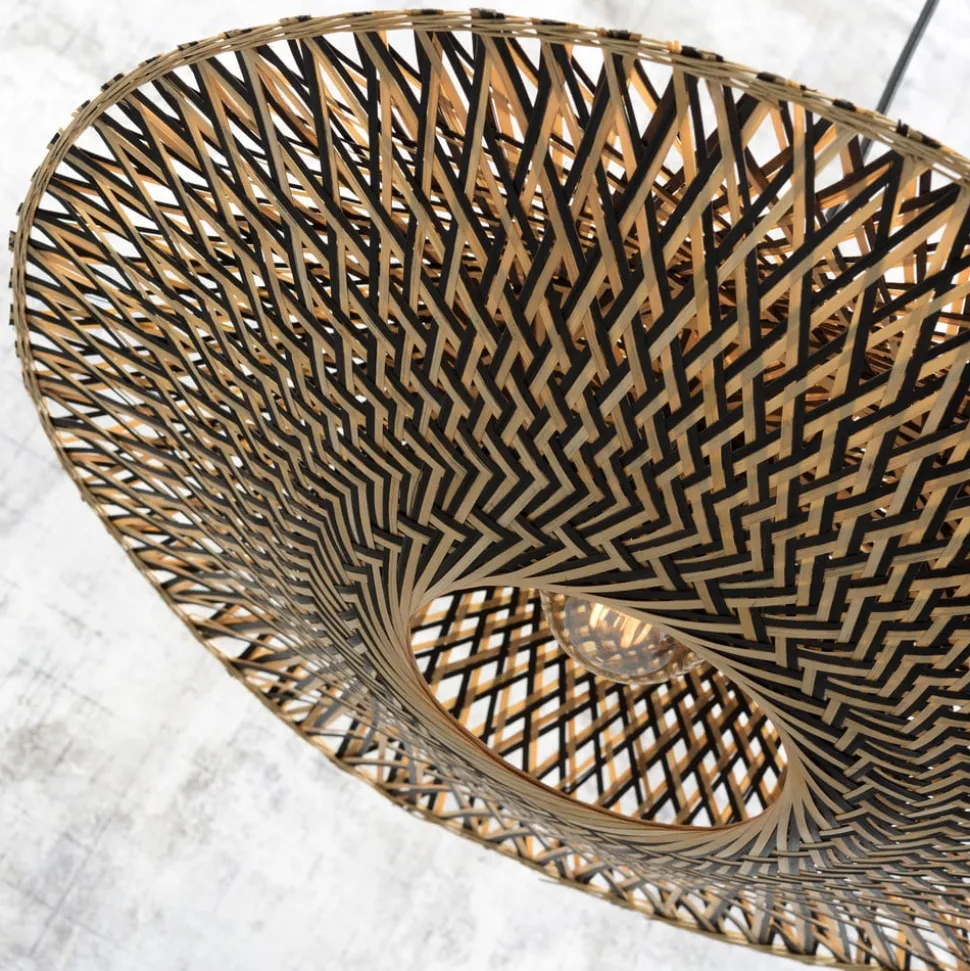 GOOD & MOJO Bali vloerlamp frame natuur Ø60cm