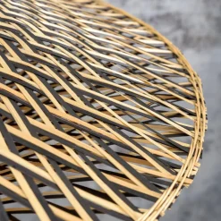 GOOD & MOJO Bali vloerlamp frame natuur Ø60cm