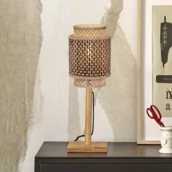 GOOD & MOJO Bhutan tafellamp, 18x25cm, naturel