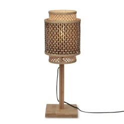 GOOD & MOJO Bhutan tafellamp, 18x25cm, naturel