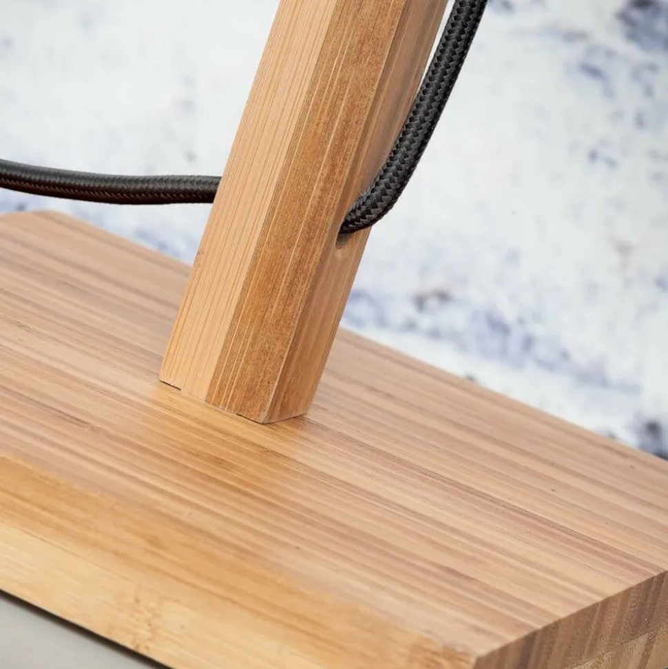 GOOD & MOJO Bhutan tafellamp, 18x25cm, naturel