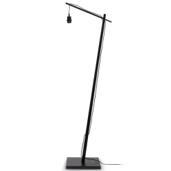 GOOD & MOJO Bhutan vloerlamp zwart 176cm Ø50cm
