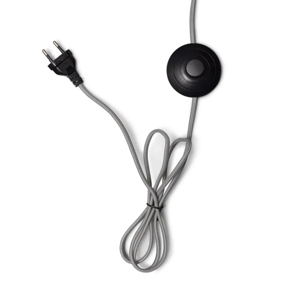 GOOD & MOJO Bhutan vloerlamp zwart 176cm Ø50cm