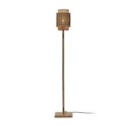 GOOD & MOJO Bhutan vloerlamp hoogte 135 cm naturel