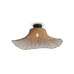 Good & Mojo Ibiza plafondlamp Ø 65cm Natur