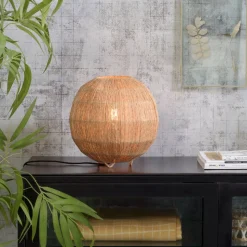 Good & Mojo Iguazu tafellamp, bol, Ø 25 cm