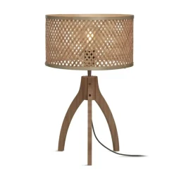 GOOD & MOJO Java tafellamp driebeen naturel