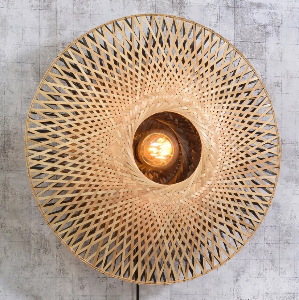 Good & Mojo Kalimantan wand, Natur, Ø 60cm