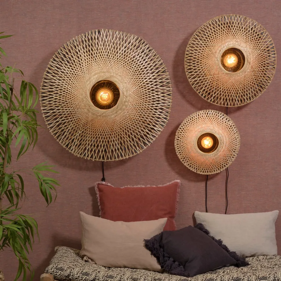 Good & Mojo Kalimantan wand, Natur, Ø 60cm