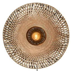 Good & Mojo Kalimantan wand, Natur, Ø 60cm