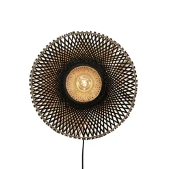 Good & Mojo Kalimantan wand, Natur, Ø 44cm