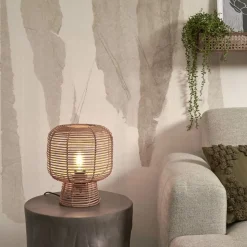 GOOD & MOJO Tanami tafellamp hoogte 30 cm, naturel