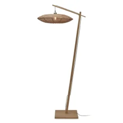 GOOD & MOJO Tanami vloerlamp 55x14cm naturel