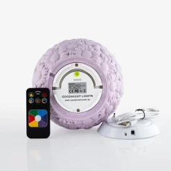 Goodnight Light DAISY lamp LED acculamp, lilac