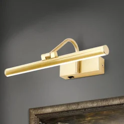 Gouden LED schilderij verlichting Sofia - 30 cm