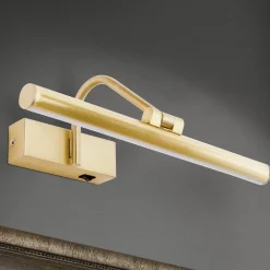 Gouden LED schilderij verlichting Sofia - 30 cm