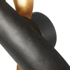 Goudglanzende design-wandlamp Corallo