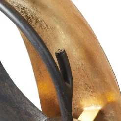 Goudglanzende design-wandlamp Corallo