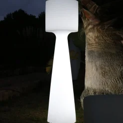 GRACE LED vloerlamp, Akku, hoogte 140 cm