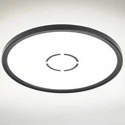 Gratis LED plafondlamp, Ø 29 cm, zwart