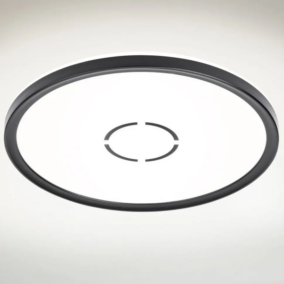 Gratis LED plafondlamp, Ø 29 cm, zwart