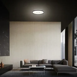 Gratis LED plafondlamp, Ø 29 cm, zwart