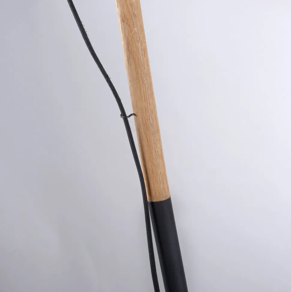 Green Sofie vloerlamp met papieren kap