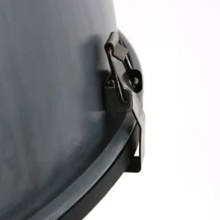 Grijze hanglamp Bikkel XXL in industrieel ontwerp